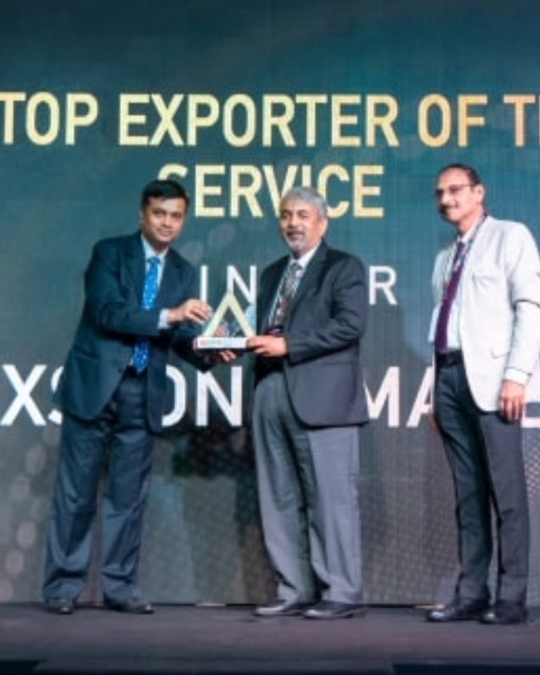 PixStone Images have been awarded with the India's number one service exporter award
